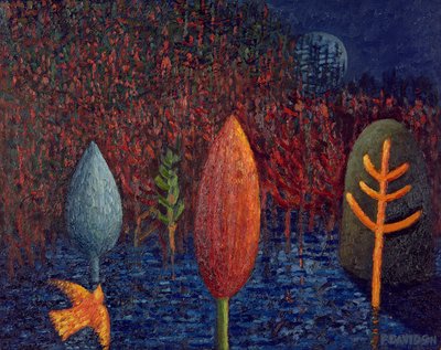 On the Edge of the Lagoon, 1997 by Peter Davidson
